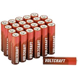 Foto van Voltcraft aaa batterij (potlood) lr03 alkaline 1350 mah 1.5 v 24 stuk(s)