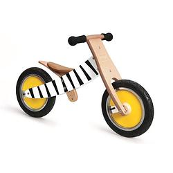 Foto van Scratch loopfiets met 2 wielen move-it loopfiets junior blank/zwart