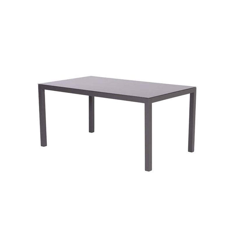 Foto van Garden impressions - atlantis tafel - 150x90 - carbon black