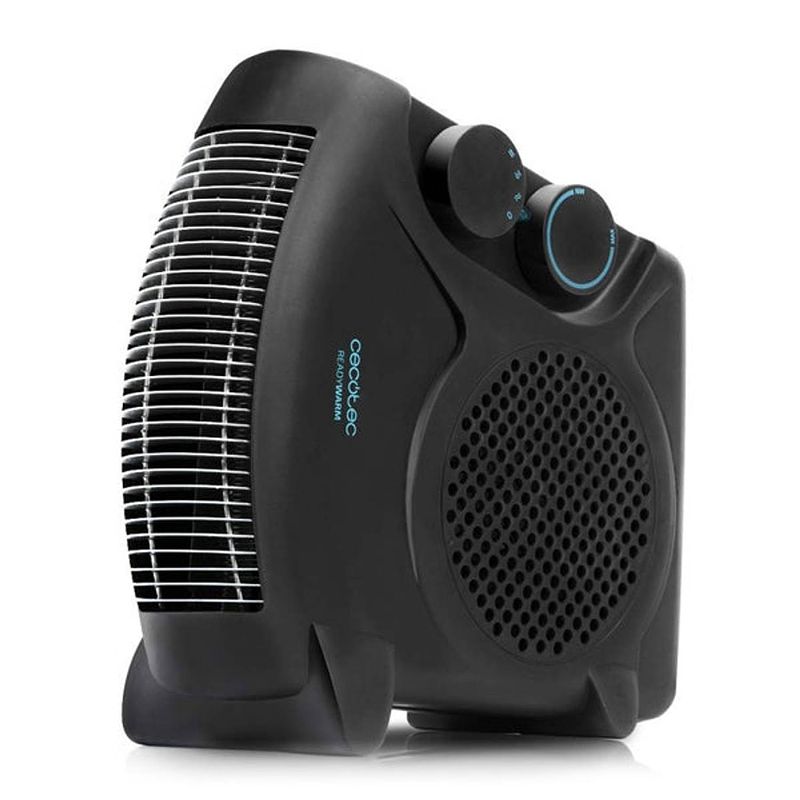 Foto van Draagbare ventilatorkachel cecotec ready warm 9700 dual force 2000w zwart