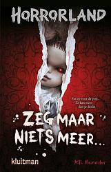 Foto van Zeg maar niets meer... - k.r. alexander - ebook