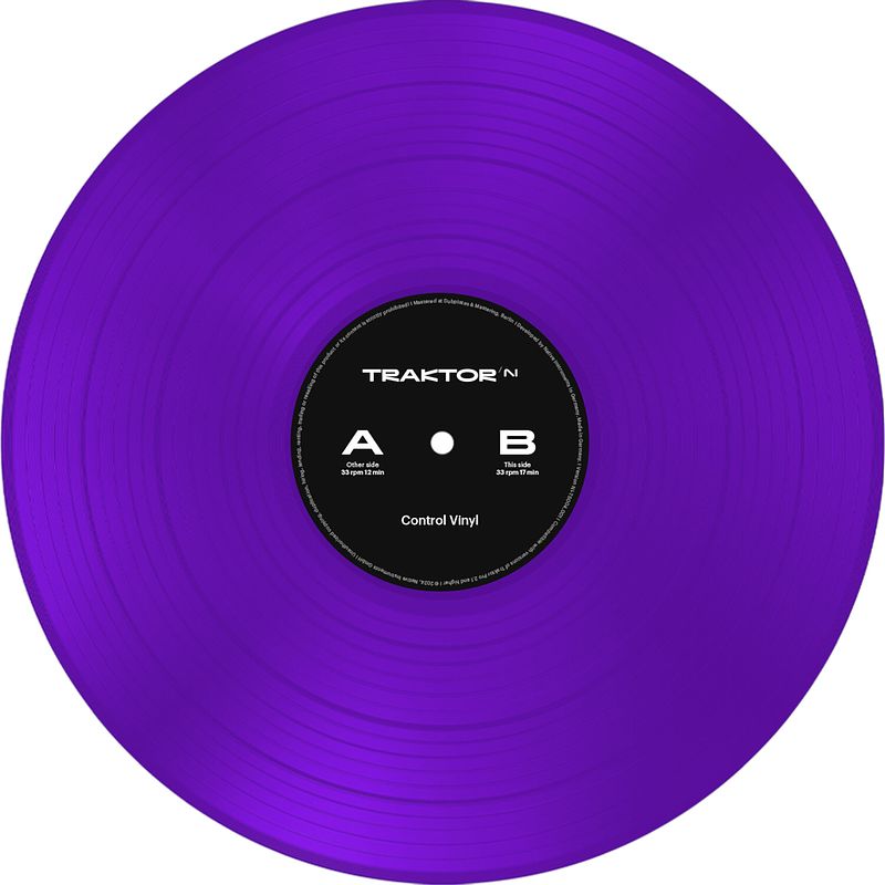 Foto van Native instruments traktor control vinyl purple (2024 edition)