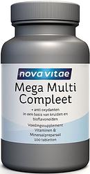 Foto van Nova vitae mega multi compleet tabletten 100st