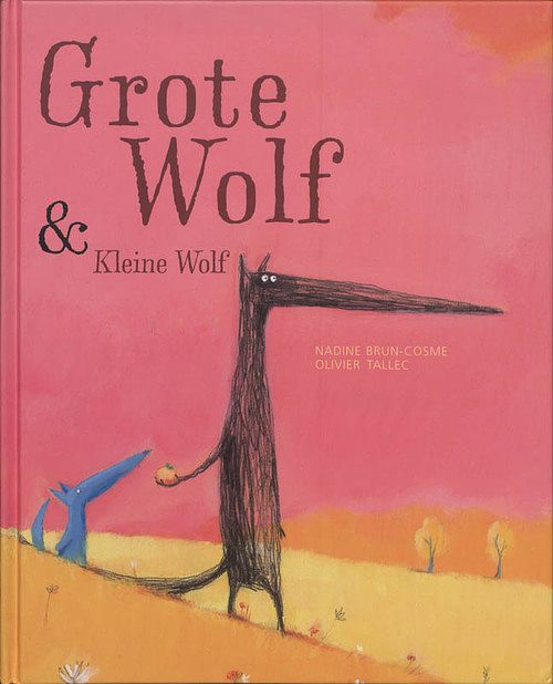 Foto van Grote wolf en kleine wolf - nadine brun-cosme - hardcover (9789089670434)