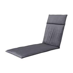 Foto van Madison ligbed outdoor velvet grey/panama grey 190x60 grijs