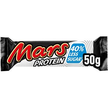 Foto van Mars protein melk chocolade karamel reep single bij jumbo