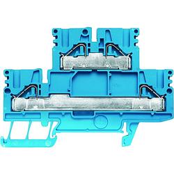 Foto van 2-lagige serieklem weidmüller pdk 2.5/4 bl 1918760000 50 stuk(s)