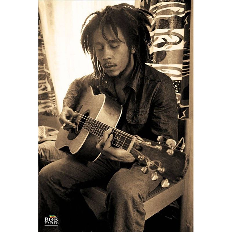 Foto van Pyramid bob marley sepia poster 61x91,5cm