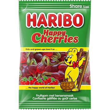 Foto van Haribo happy cherries share size 250g bij jumbo