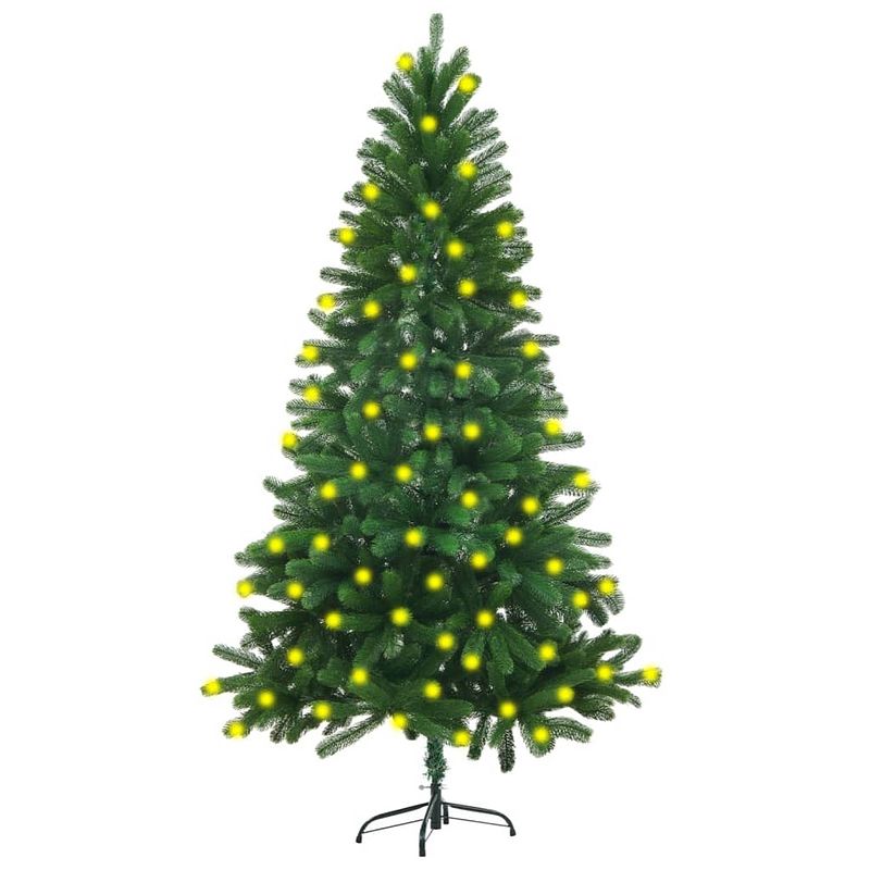 Foto van Vidaxl kunstkerstboom met led's 150 cm groen