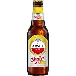 Foto van Amstel radler citroen bier fles 300ml bij jumbo