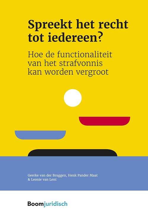 Foto van Spreekt het recht tot iedereen? - geerke van der bruggen - ebook (9789051898446)