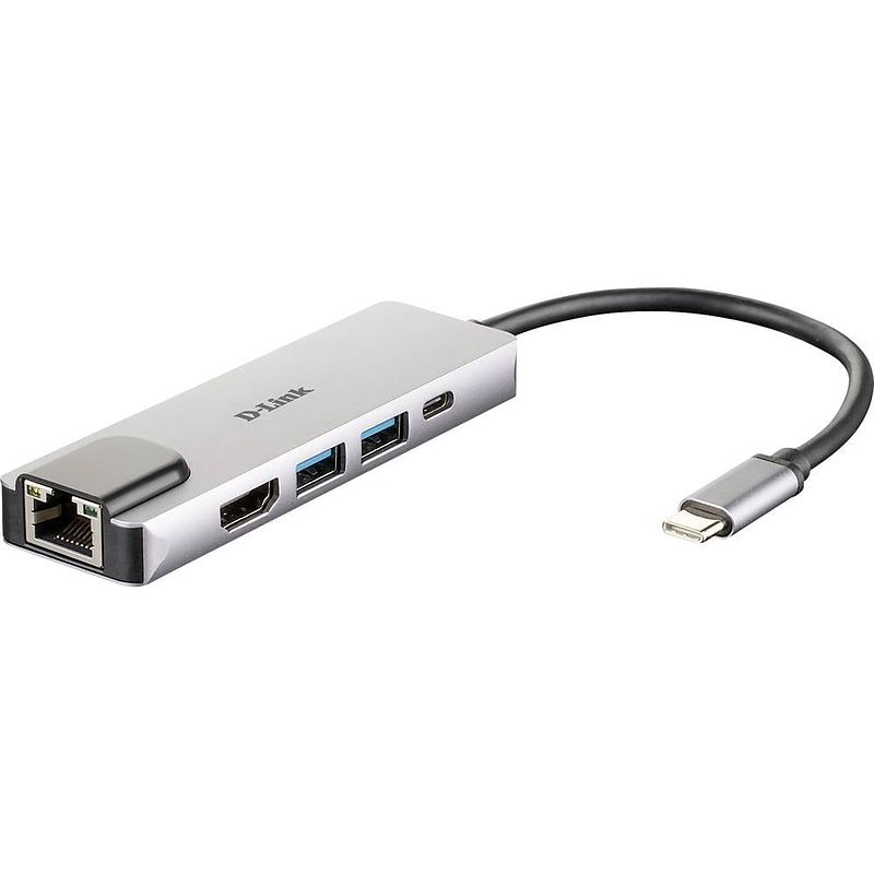 Foto van D-link dub-m520 usb-c dockingstation