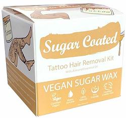 Foto van Sugar coated tattoo hair removal kit