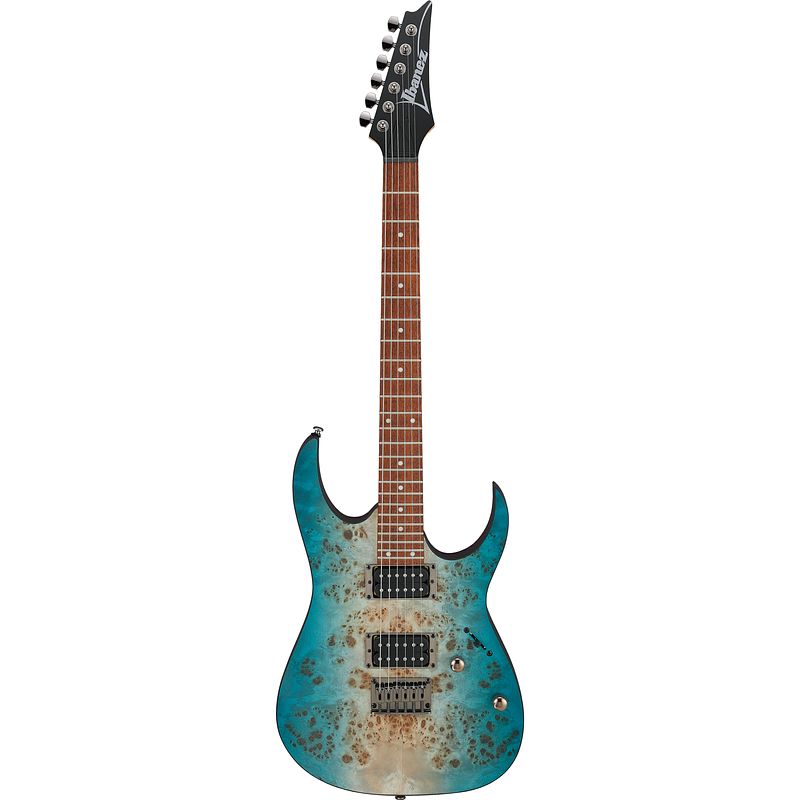 Foto van Ibanez rg421pb caribbean shoreline flat elektrische gitaar