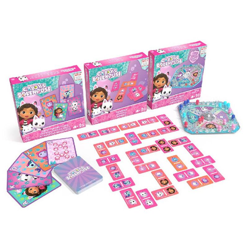 Foto van Gabby'ss dollhouse bordspellen - 3-pack - kinderspel