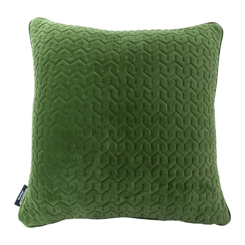 Foto van Decorative cushion dublin moss green 60x60 cm