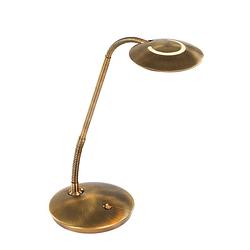 Foto van Klassieke tafellamp - steinhauer - kunststof - klassiek - led - l: 15cm - voor binnen - woonkamer - eetkamer - brons