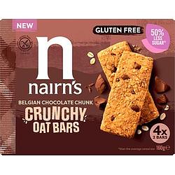 Foto van Nairn'ss gluten free crunchy oat bars 4 x 2 bars 160g bij jumbo