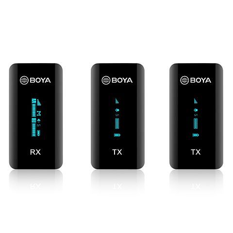 Foto van Boya 2.4 ghz ultra-compacte microfoon draadloos by-xm6-s2