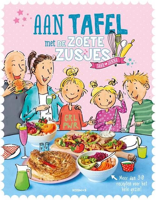 Foto van Aan tafel met de zoete zusjes - hanneke de zoete - ebook (9789043925112)