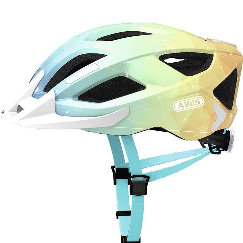 Foto van Abus helm aduro 2.0 blue art m 52-58