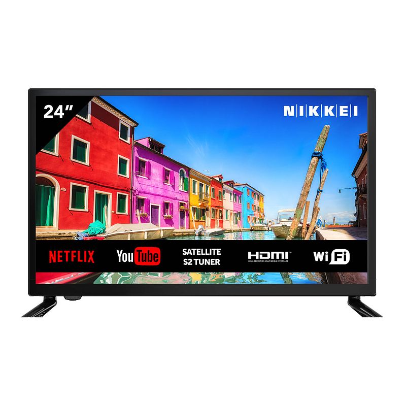 Foto van Nikkei nh2424smart - 24 inch (61cm) - hd readddy smart led tv