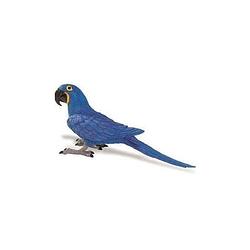 Foto van Blauwe ara papegaai van plastic 11 cm