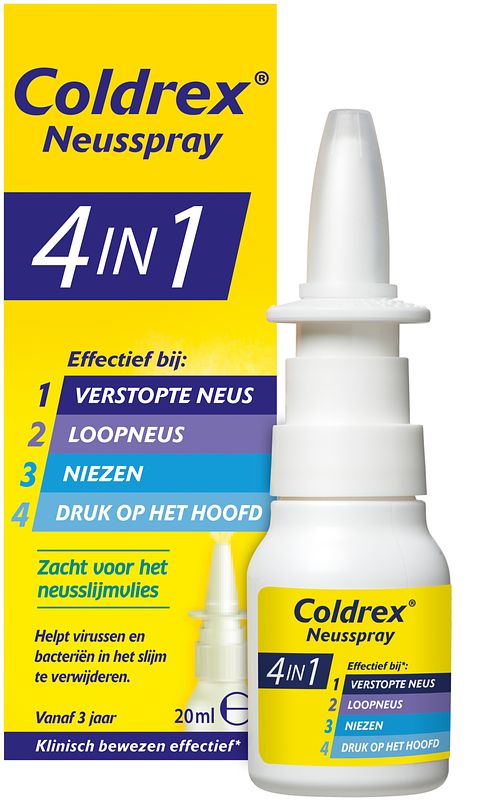 Foto van Coldrex neusspray 3-in-1