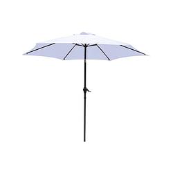 Foto van Pimxl parasol luxe 6-ribs 300cm wit