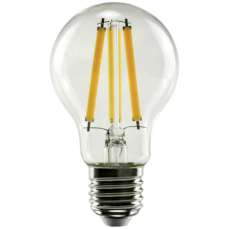 Foto van Tungsram 65617 led-lamp energielabel d (a - g) e27 peer 10 w = 91 w warmwit (ø x l) 60 mm x 104 mm 1 stuk(s)