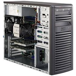 Foto van Supermicro sc732d4-903b midi-tower pc-behuizing zwart