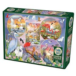 Foto van Cobble hill legpuzzel waterbird magic 1000 stukjes