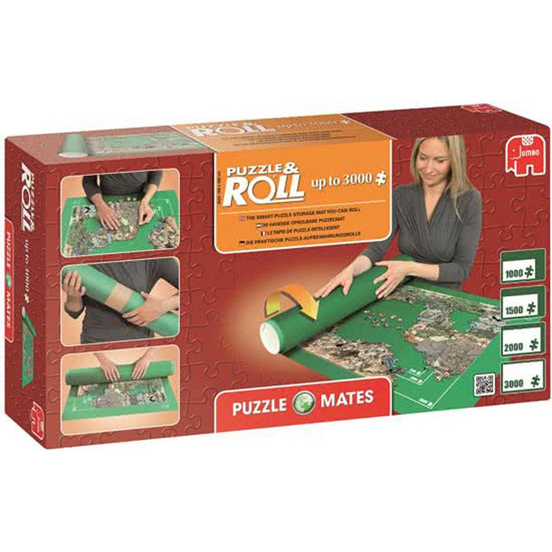 Foto van Jumbo puzzle & roll mat - 3000 stukjes