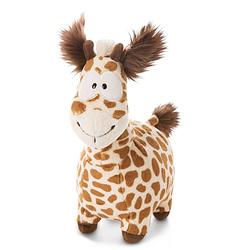 Foto van Nici knuffel giraffe gina junior 50 cm pluche bruin/beige