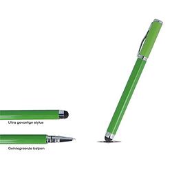 Foto van Stylus pen groen voor ipad galaxy samsung tablet