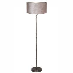 Foto van Light & living undai staande lamp grijs