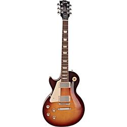 Foto van Gibson original collection les paul standard 60s lh bourbon burst linkshandige elektrische gitaar met koffer