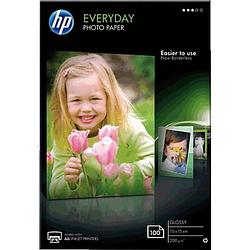 Foto van Hp everyday photo paper cr757a fotopapier 10 x 15 cm 200 g/m² 100 vellen glanzend