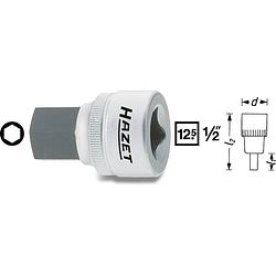 Foto van Hazet hazet 985-4 inbus dopsleutel-bitinzet 4 mm 1/2 (12.5 mm)