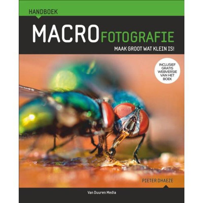 Foto van Handboek macrofotografie - handboek