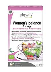 Foto van Physalis women's balance & energy biokruideninfusie biobuiltjes