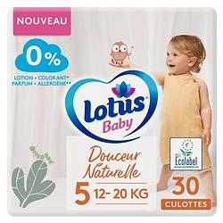 Foto van Lotus baby natural softness luiers maat 5 - 12 tot 20 kg