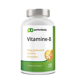 Foto van Perfectbody vitamine b tabletten - 100 tabletten