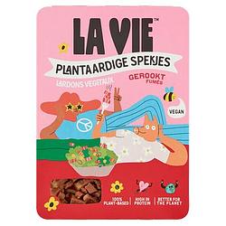 Foto van La vie plantaardige spekjes gerookt 2 x 75g bij jumbo