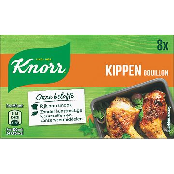 Foto van Knorr bouillon kip 8 stuks bij jumbo