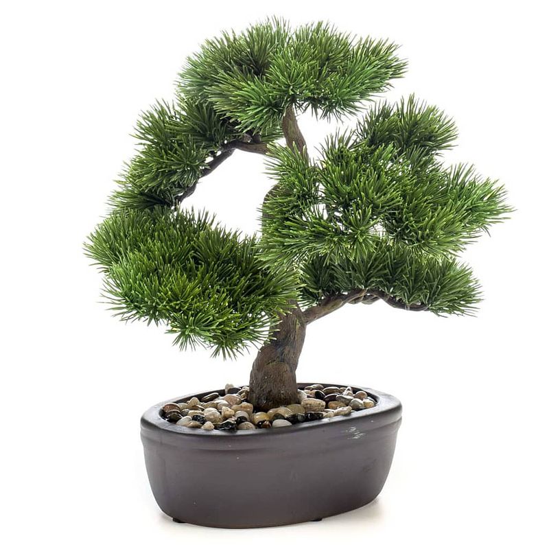 Foto van Bonsai pinus kunstplant 32cm