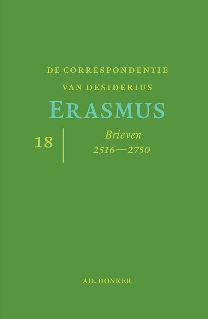 Foto van De correspondentie van desiderius erasmus - desiderius erasmus - hardcover (9789061005223)