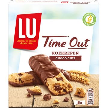 Foto van Lu time out koekrepen choco chip 140g bij jumbo