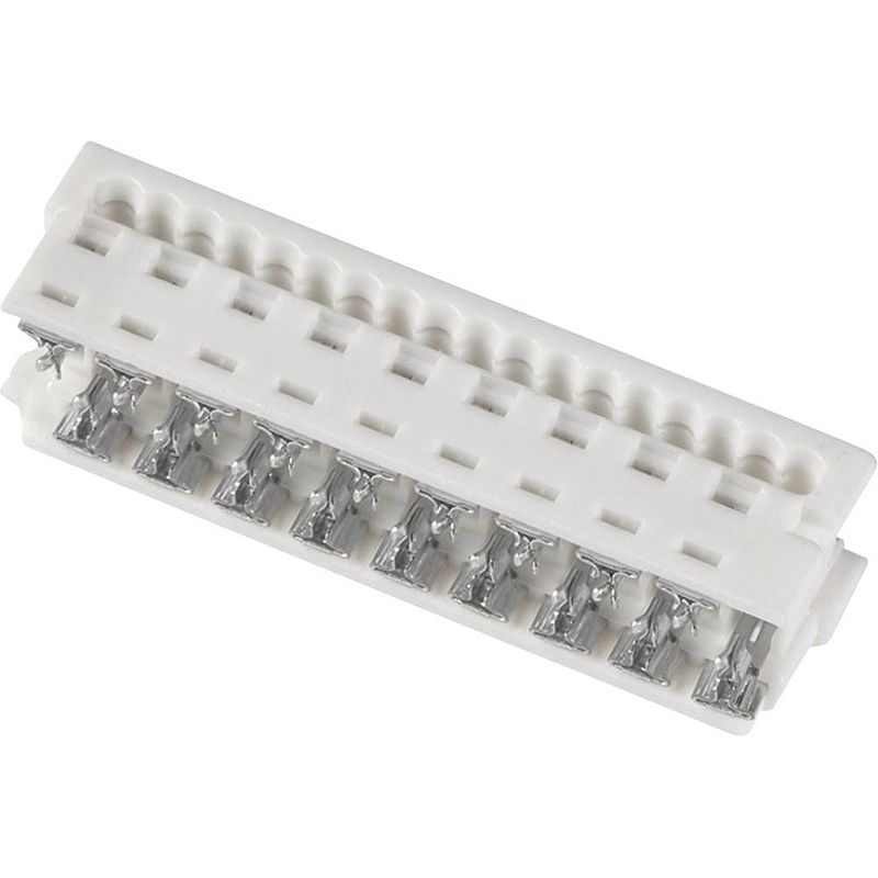 Foto van Molex 903270318 female header (standaard) totaal aantal polen 18 rastermaat: 1.27 mm 1 stuk(s) bag